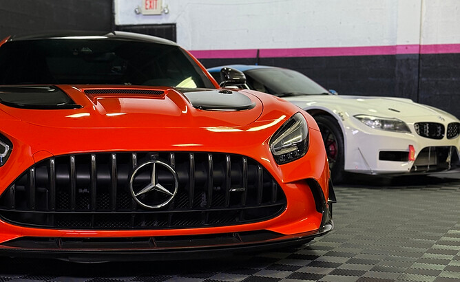 Exotic and luxury car detailing